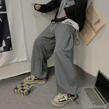Unisex Draw String Loose Cargo Pants