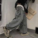 Unisex Draw String Loose Cargo Pants
