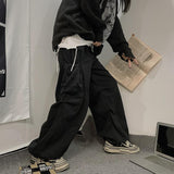 Unisex Draw String Loose Cargo Pants