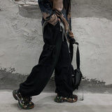 Unisex Draw String Loose Cargo Pants
