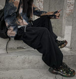 Unisex Draw String Loose Cargo Pants