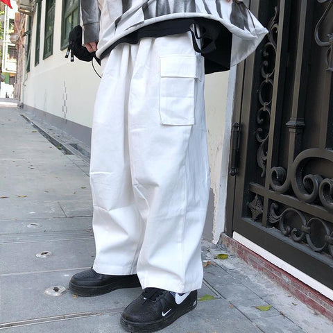Wide Leg Cargo Pants