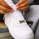 Custom Name Shoelace Buckle (6 Letters)
