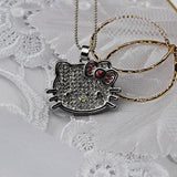 CZ Diamond  Hello Kitty Necklace