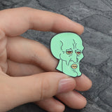 Handsome Squidward Pin