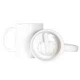 "Middle Finger" Fuck You Mug