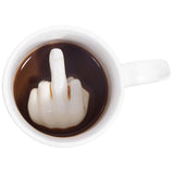 "Middle Finger" Fuck You Mug
