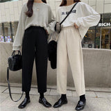 High Waisted Straight Leg Sweatpants