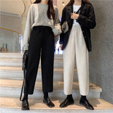 High Waisted Straight Leg Sweatpants