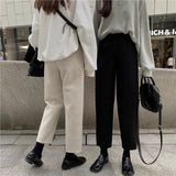 High Waisted Straight Leg Sweatpants