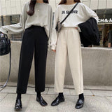 High Waisted Straight Leg Sweatpants