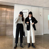 High Waisted Straight Leg Sweatpants