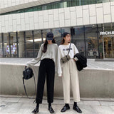 High Waisted Straight Leg Sweatpants