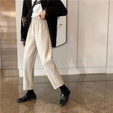 High Waisted Straight Leg Sweatpants