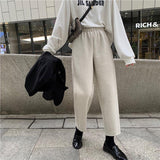 High Waisted Straight Leg Sweatpants