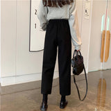 High Waisted Straight Leg Sweatpants