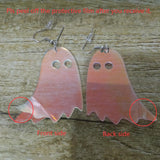 Iridescent Ghost Earrings