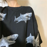 Oversized Shark Tee