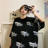 Oversized Shark Tee