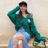 High Waisted Vintage  Split Denim Midi Skirt