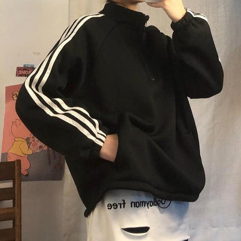 Three Striped Pullover