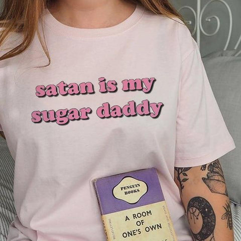 "Satan Is My Sugar Daddy" Tee