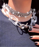 Handmade Acrylic Chain Necklace