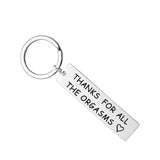Thanks for All The Orgasms (Letter) Keychain