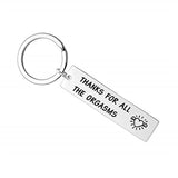 Thanks for All The Orgasms (Letter) Keychain
