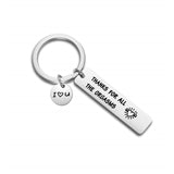 Thanks for All The Orgasms (Letter) Keychain