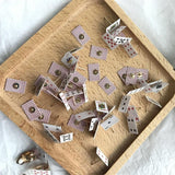 Mini Card Earrings