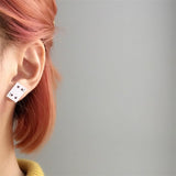 Mini Card Earrings