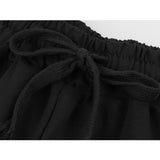 High Waisted Cotton Unisex Sweatpants