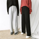 High Waisted Cotton Unisex Sweatpants