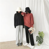 High Waisted Cotton Unisex Sweatpants