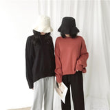 High Waisted Cotton Unisex Sweatpants