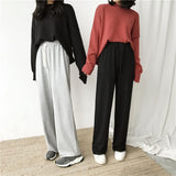 High Waisted Cotton Unisex Sweatpants