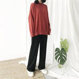 High Waisted Cotton Unisex Sweatpants