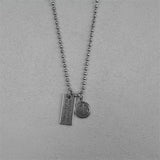 Silver Smiley Necklace