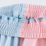 Deconstructed High Waist Sweatpants