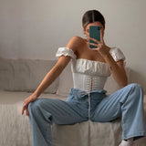 Off Shoulder Corset Top