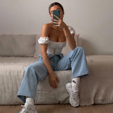 Off Shoulder Corset Top