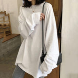 Basic Oversized Long Sleeve Tee