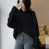 Basic Oversized Long Sleeve Tee