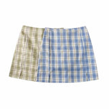 Plaid Mini Skirt