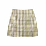 Plaid Mini Skirt