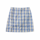 Plaid Mini Skirt