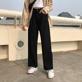 High Waist Straight Leg Jeans