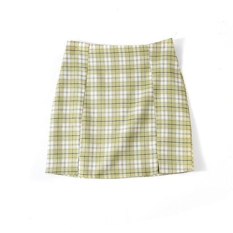 Summer Plaid Skirts