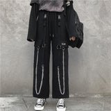 Black Unisex Cargo Pants